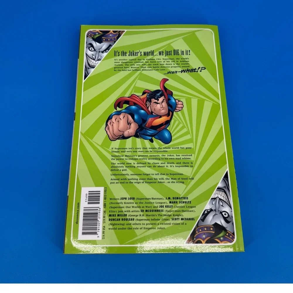 Superman Emperor Joker DC Comics Graphic Novel TPB Jeph Loeb Ed McGuinness‎ 2007